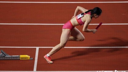 不再有失强势第一！中国队夺女子4×100米接力世锦赛资格
