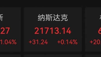 标普500、纳指再创新高