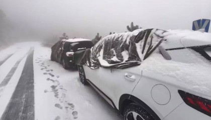 零下7℃!大到暴雪!刚刚确认:杭州又来一波猛的!周末出门千万注意.....