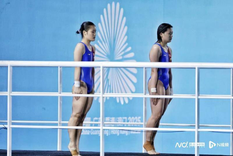 全红婵复出!携搭档一路领先助广东队摘十五运会跳水女团金牌